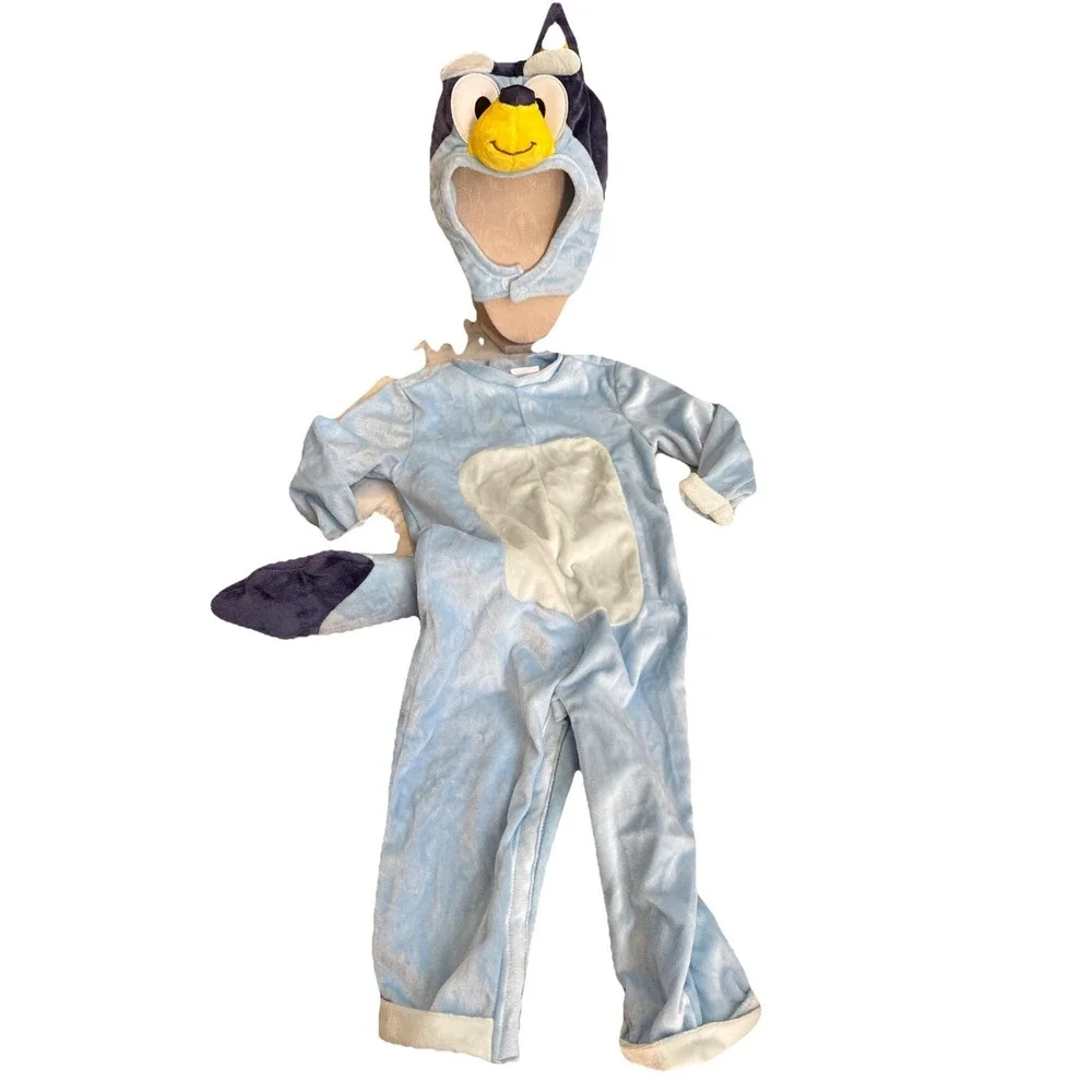 Officially Licensed Bluey Toddler Costume Outfit 12-18 Months Halloween Kids - Picture 2 of 9